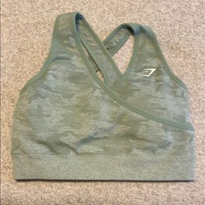 Gymshark Camo Sports Bra